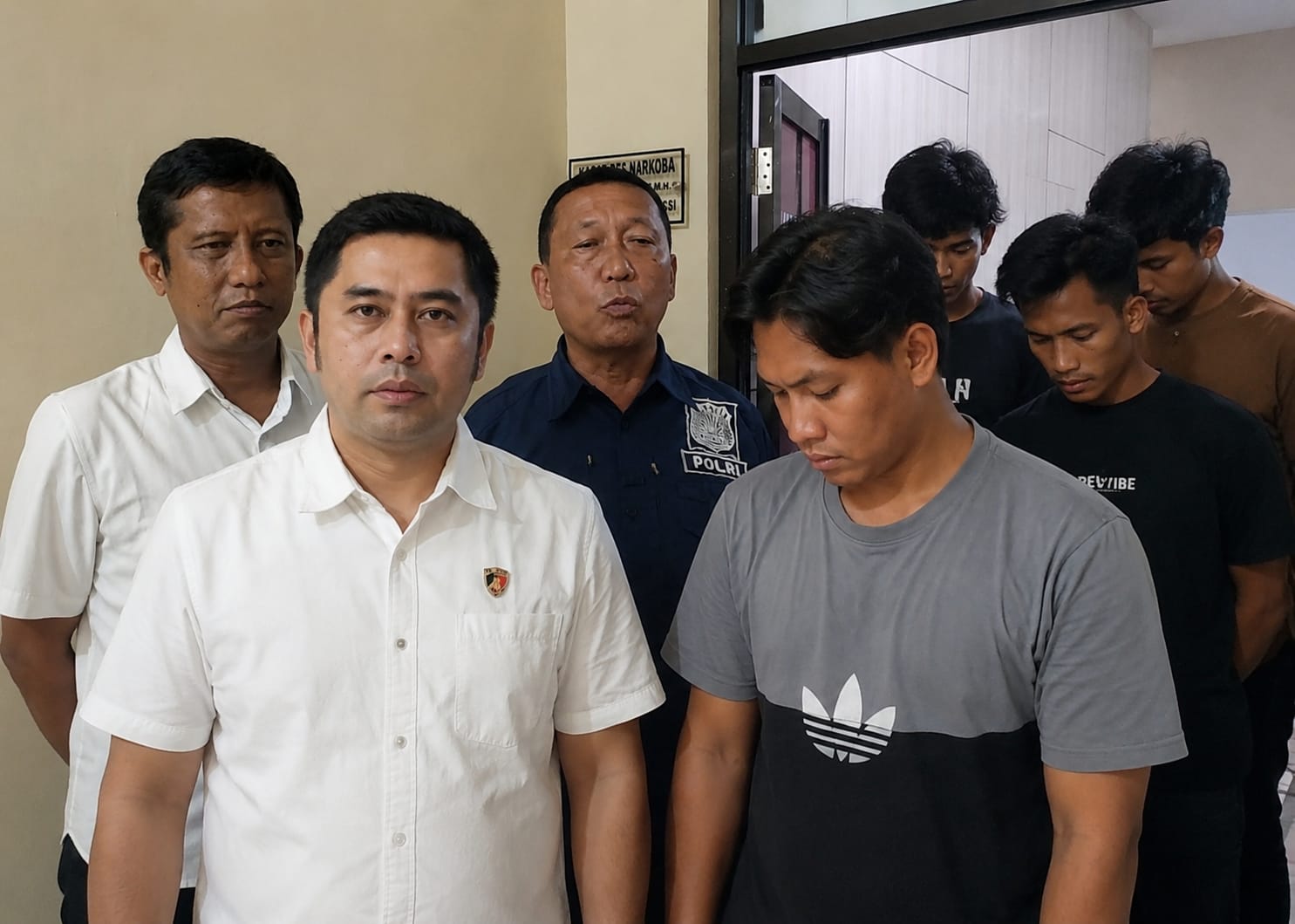 Polres Batu Bara Gelar Doorstop Ungkap Capaian Pengungkapan Kasus Narkoba Mei 2026