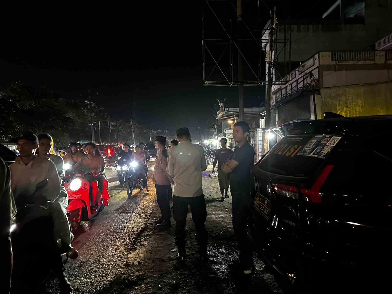 Polsek Air Putih gelar patroli antisipasi gangguan kamtibmas, sasaran balap liar dan tawuran