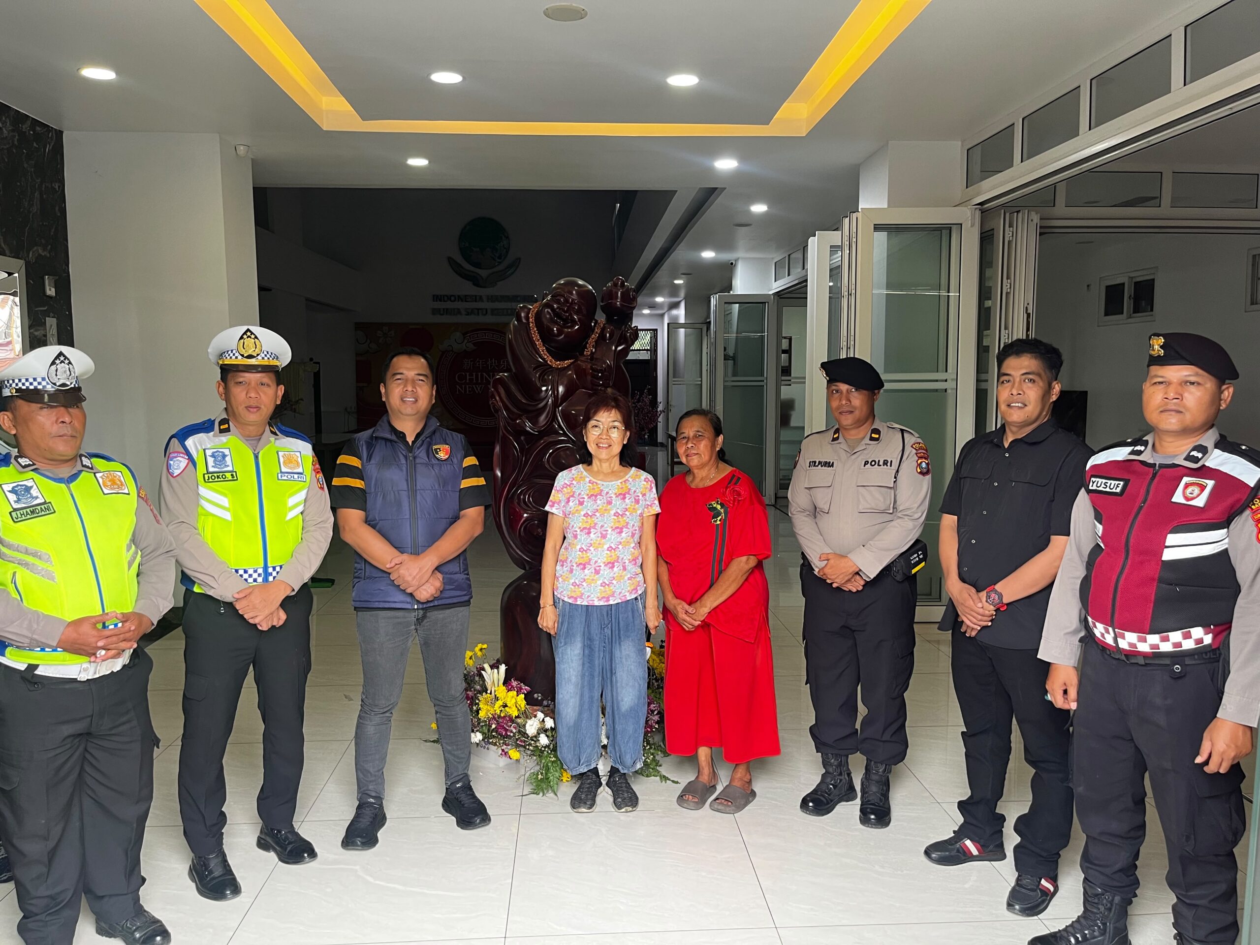 Sat Samapta Polres Batu Bara gelar patroli mobile, amankan perayaan Waisak di Vihara Maytreya Pura