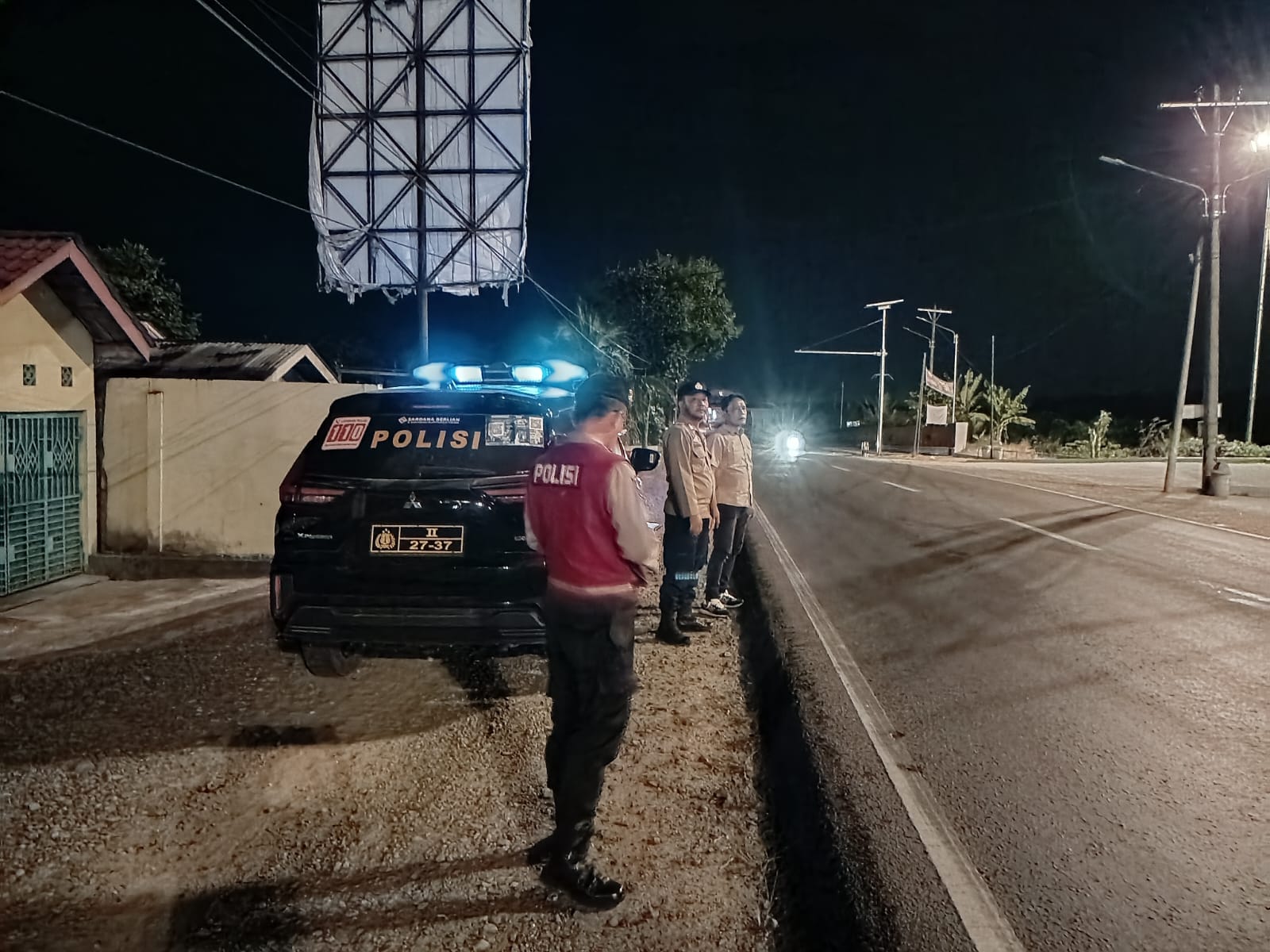 Polsek Air Putih Polres Batu Bara Gencarkan Patroli Subuh, Antisipasi Balap Liar, Begal, dan Tawuran