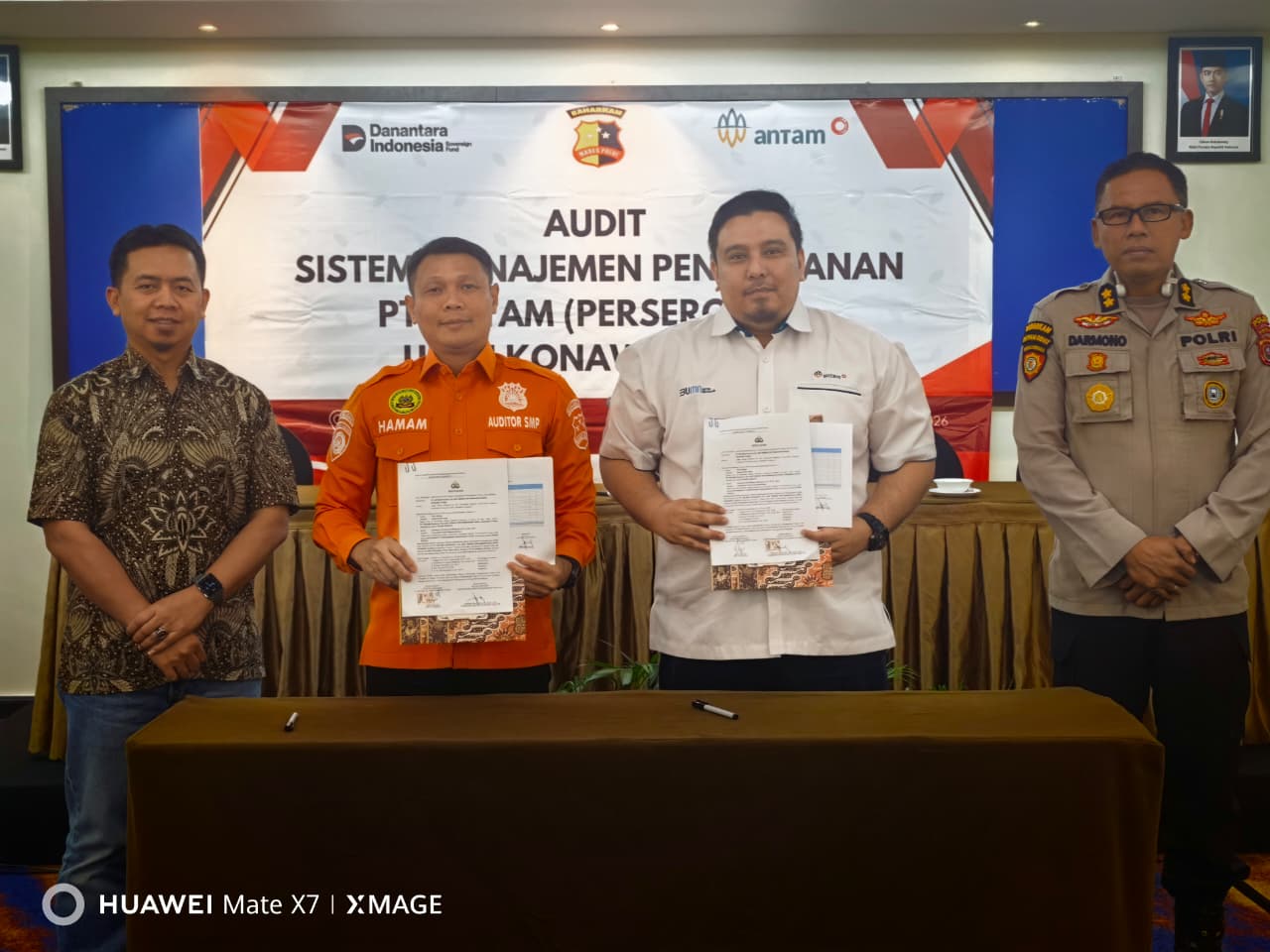 Sistem Pengamanan Penuhi Standar Ketat Polri, PT Antam Konawe Utara Sukses Sabet Nilai 91,88%   