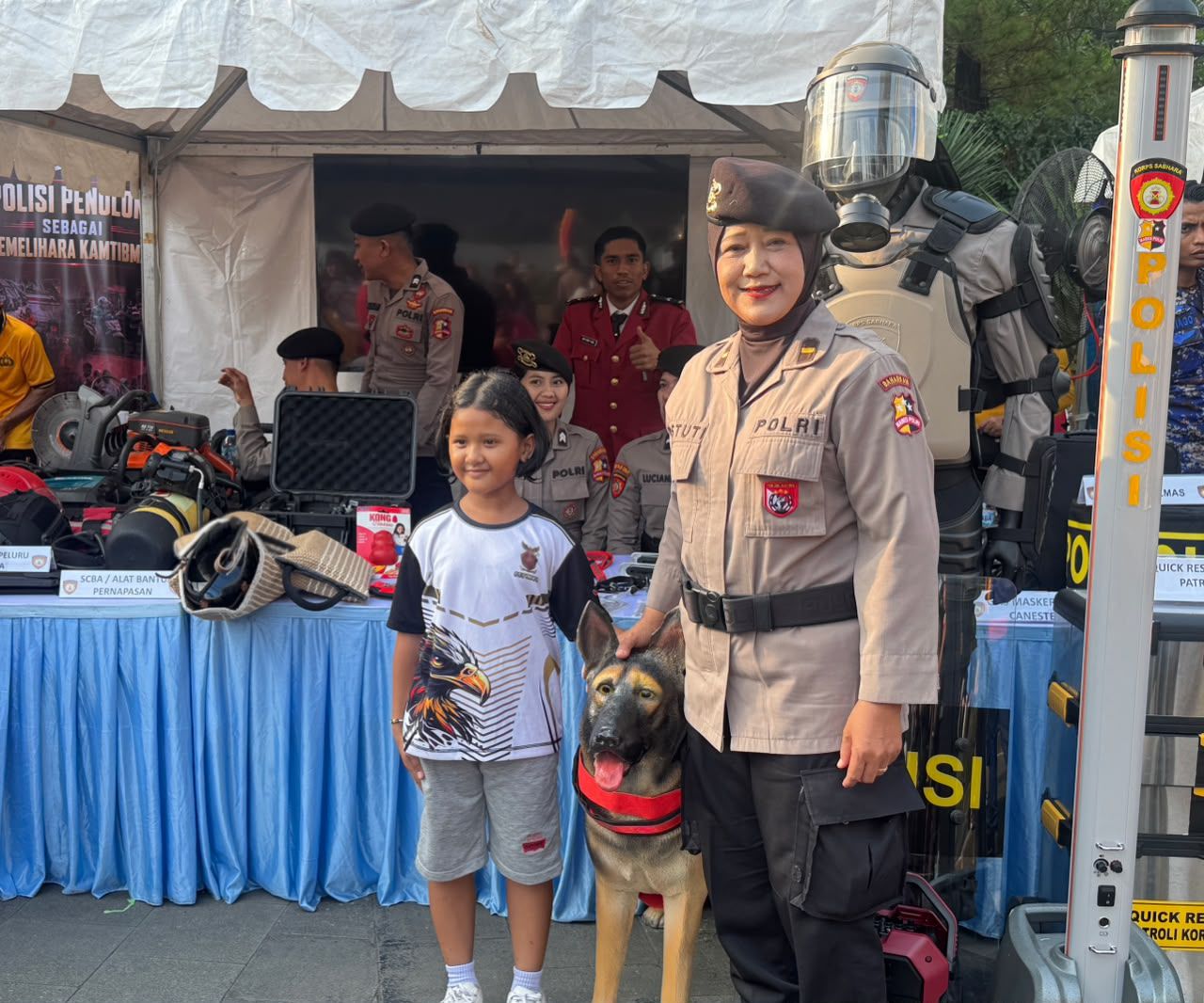 Korsabhara Gelar Pameran Almatsus Sabhara Meriahkan Hari Bhayangkara ke-80 di Jalur CFD Sudirman   