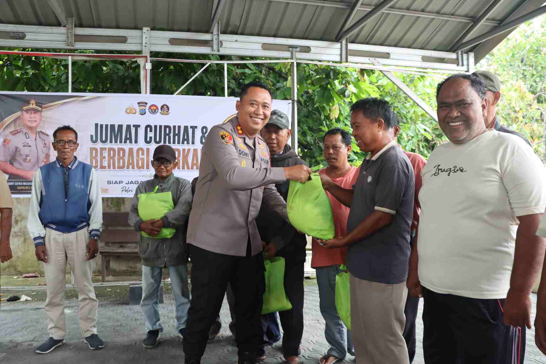 Kapolres Batu Bara Gelar Jumat Curhat Bersama Pengemudi Betor dan Gojek, Perkuat Kemitraan Wujudkan Kamtibmas Kondusif