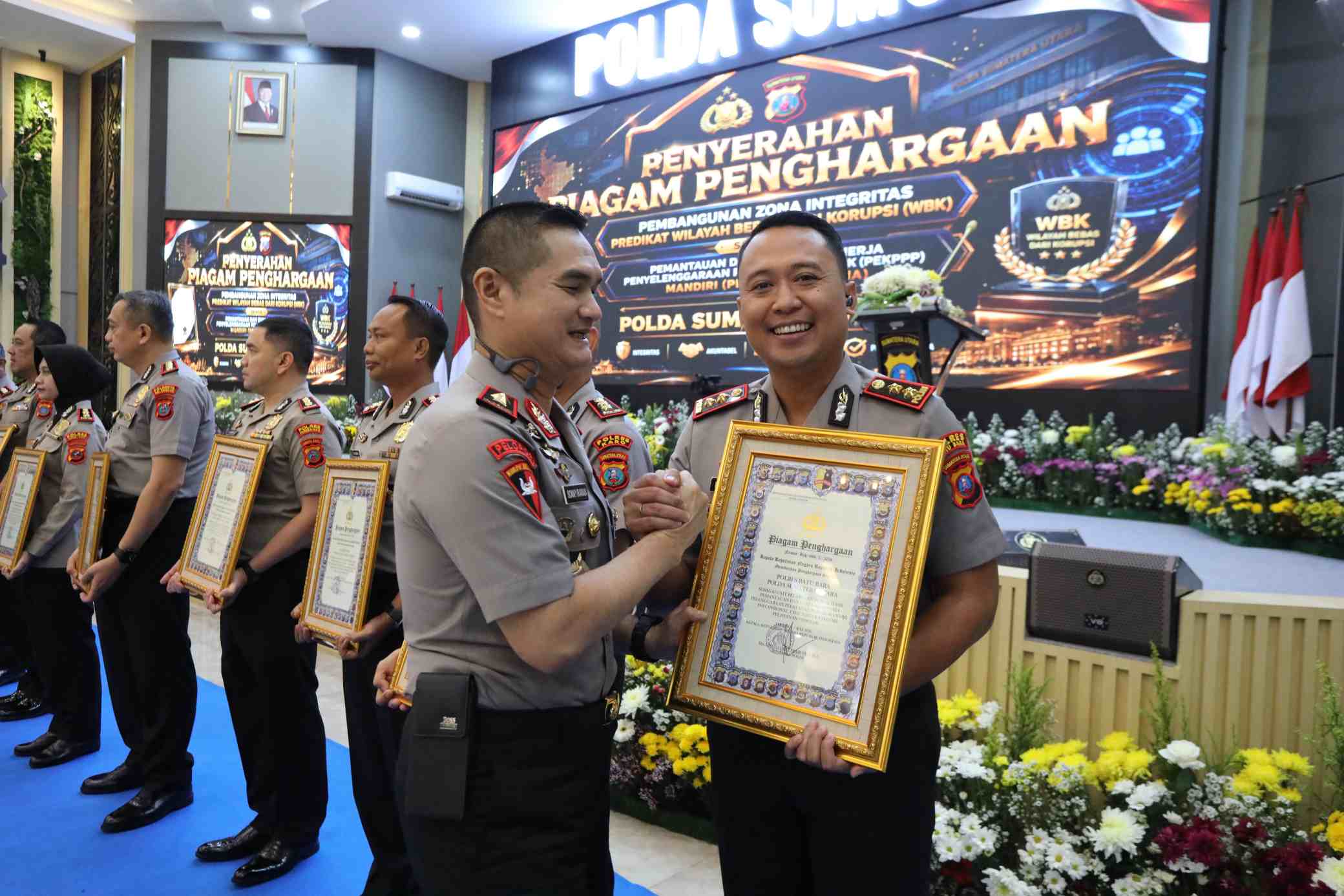 Kapolres Batu Bara Hadiri Penandatanganan MoU Komitmen Bersama Polri dan Kejaksaan di Polda Sumut