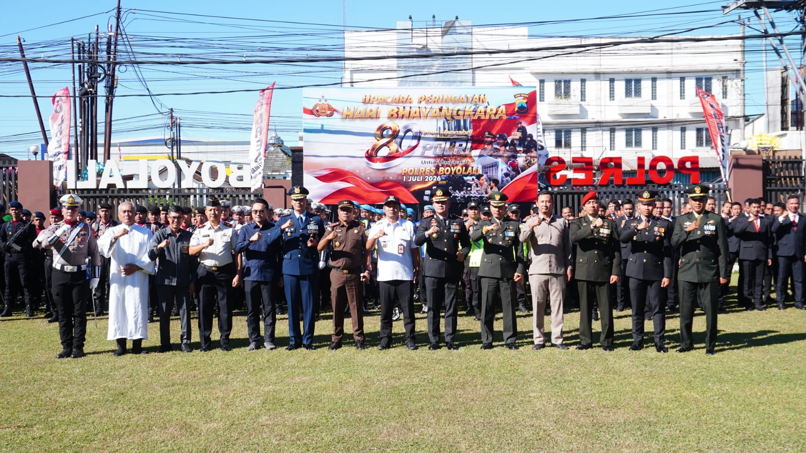 Kejutan HUT Bhayangkara ke-80, TNI-Pemkab Boyolali Tegaskan Soliditas dengan Polri   