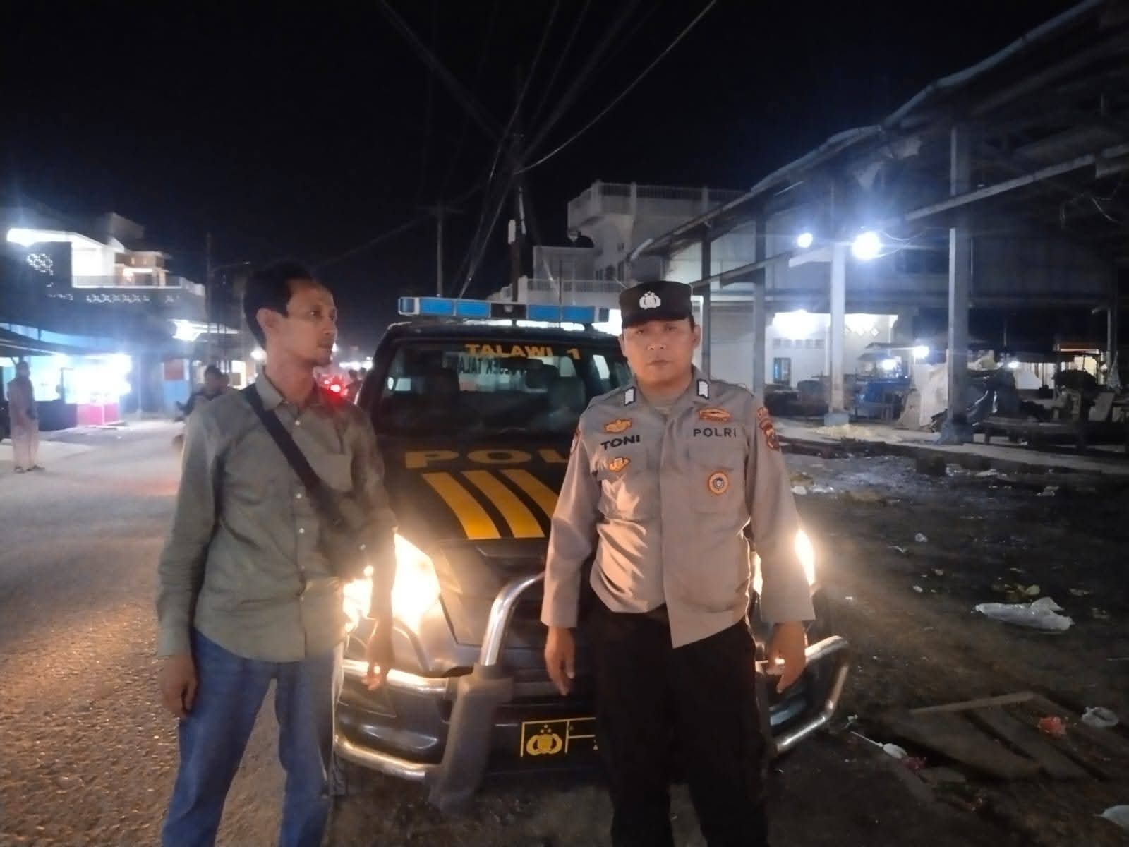 Polsek Talawi Laksanakan Patroli KRYD, Berikan Rasa Aman Bagi Masyarakat Wilayah Hukum   