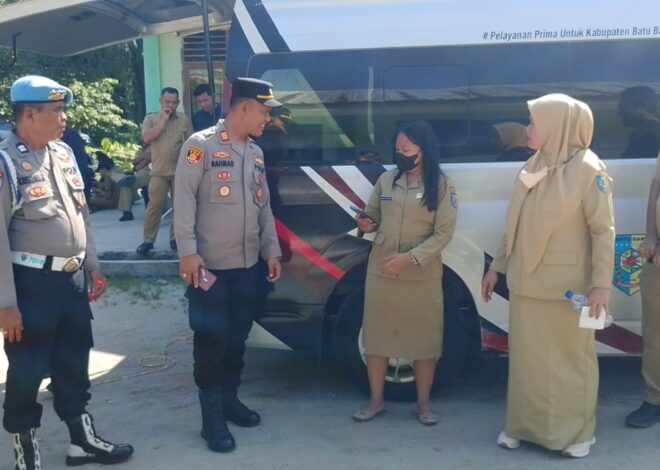 Kegiatan Bupati Sinergi Masyarakat (Bersinar) Digelar di Desa Tanjung Kubah – Kapolsek Air Putih Hadir, Kegiatan Lancar Aman   