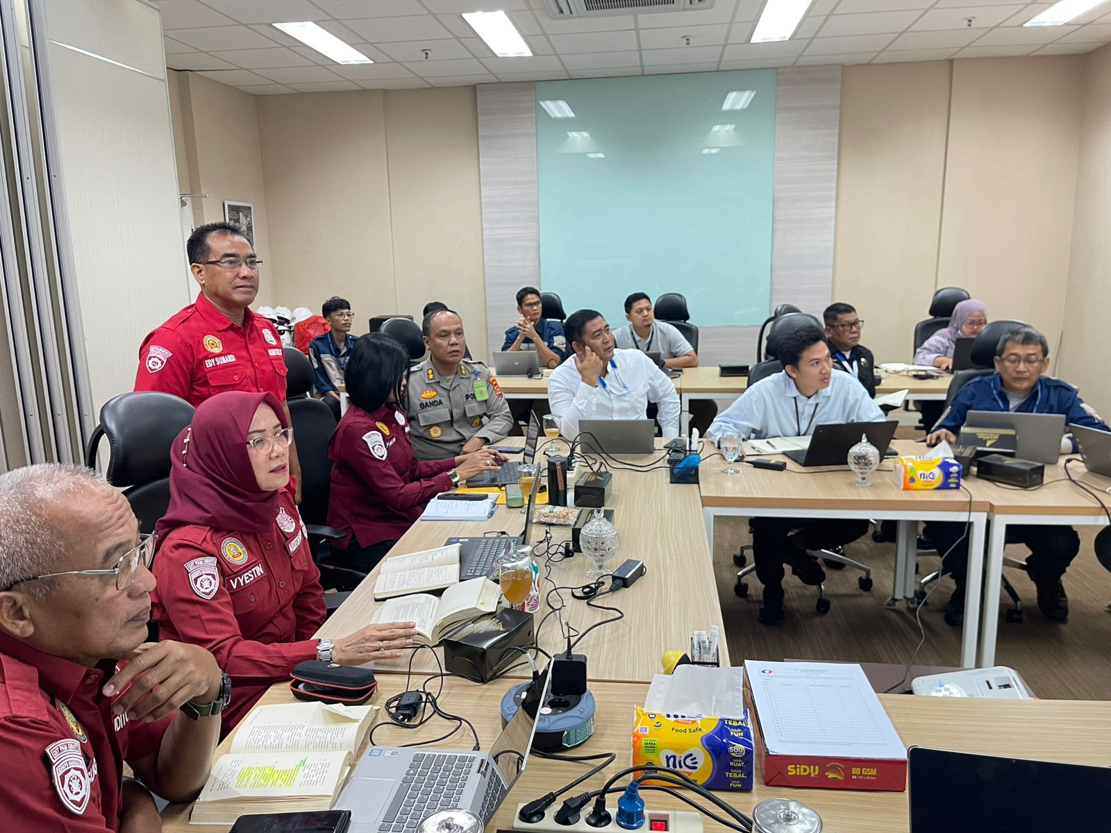 Optimalkan Keamanan Infrastruktur Energi, Baharkam Polri Lakukan Audit Dokumen dan Berikan Skoring SMP di PT LBE Banten