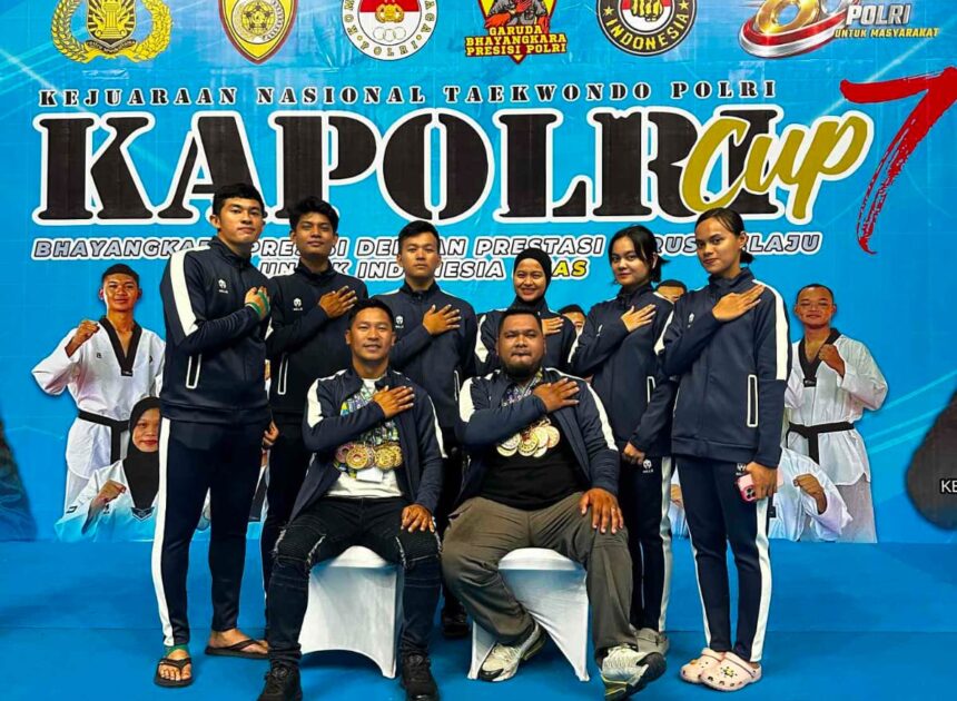 Personel Polres Batu Bara Sumbang Medali Emas untuk Polda Sumut – Briptu Putri Rusdayani Juara Taekwondo Kapolri Cup 7   