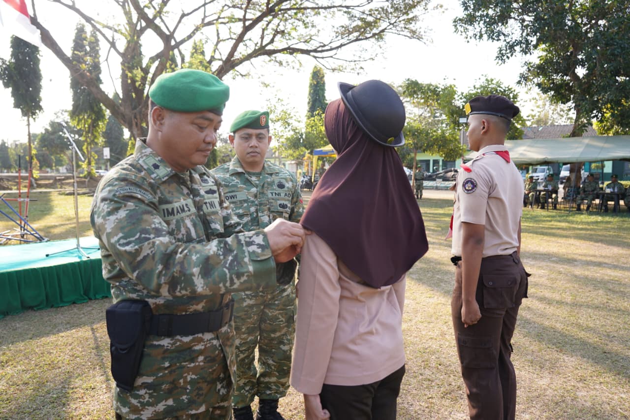 Kodim 0808/Blitar Gelar Persami KKRI, Bentuk Generasi Muda Tangguh Dan Berkarakter Kebangsaan      