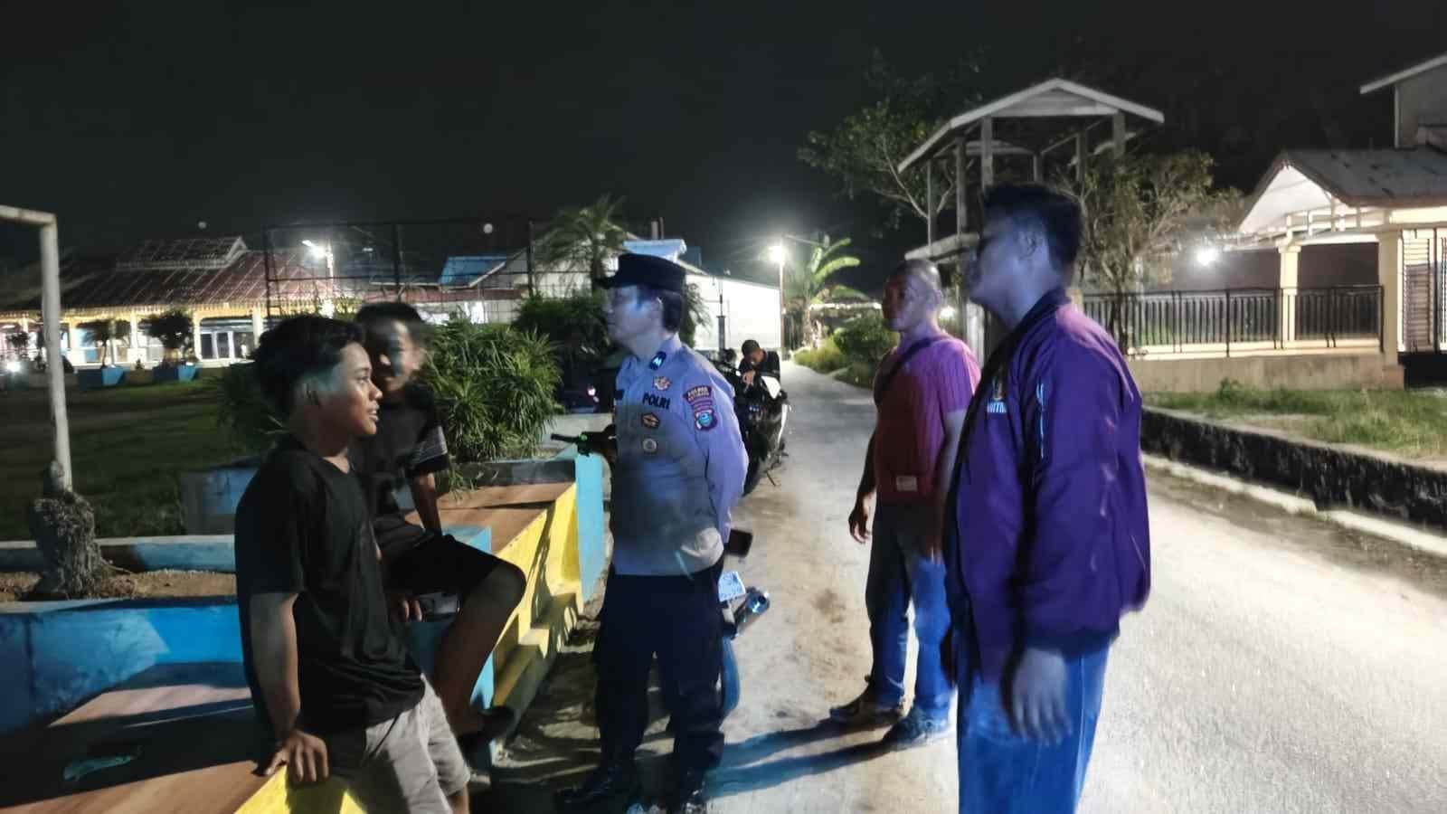 Polsek Air Putih Lakukan Patroli Malam – Antisipasi Balap Liar, Begal, dan Tawuran
