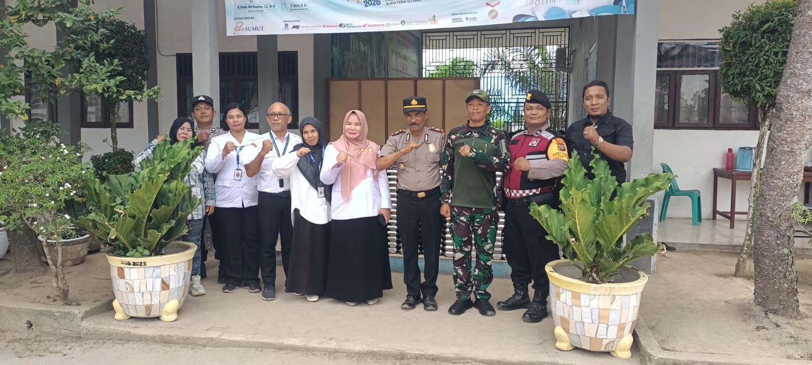 Polsek Medang Deras Gelar Ramah Tamah dan Sosialisasi dengan Siswa Kelas X SMA Negeri 1 Medang Deras   