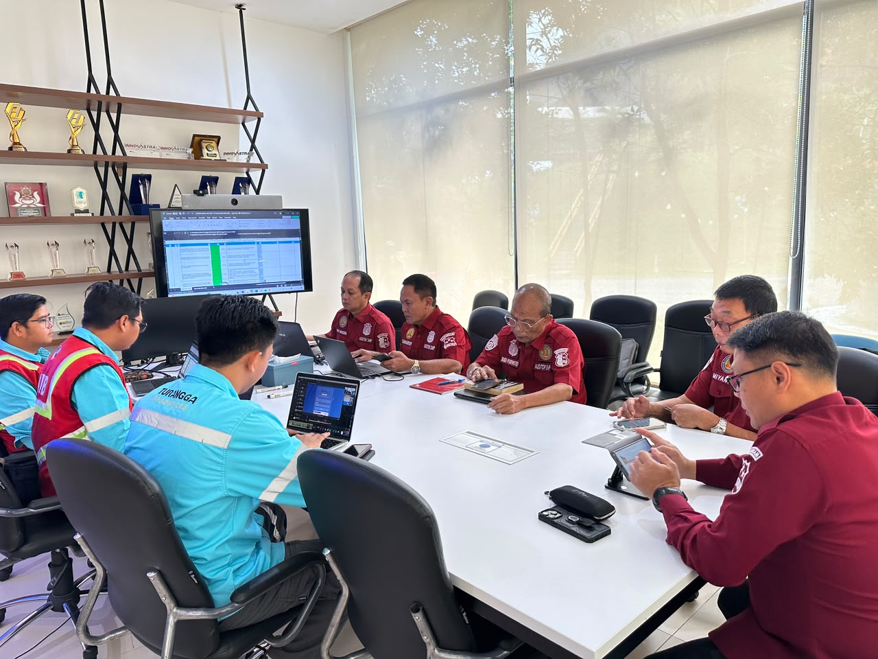 Kombes Hamam Pimpin Bintek Sistem Manajemen pengamanan di PT. Asmin Bara Bronang Kalteng