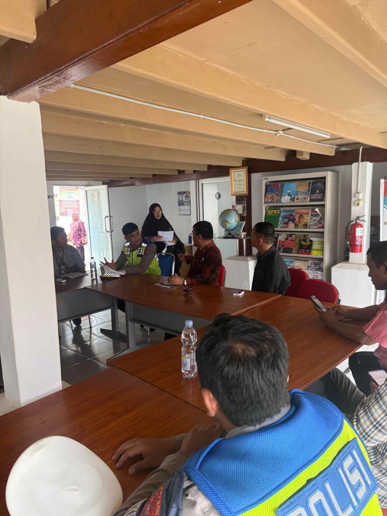 Satlantas Polres Batu Bara Jalin Sinergi Dinas Pendidikan, Tanam Budaya Tertib Berlalu Lintas di Sekolah