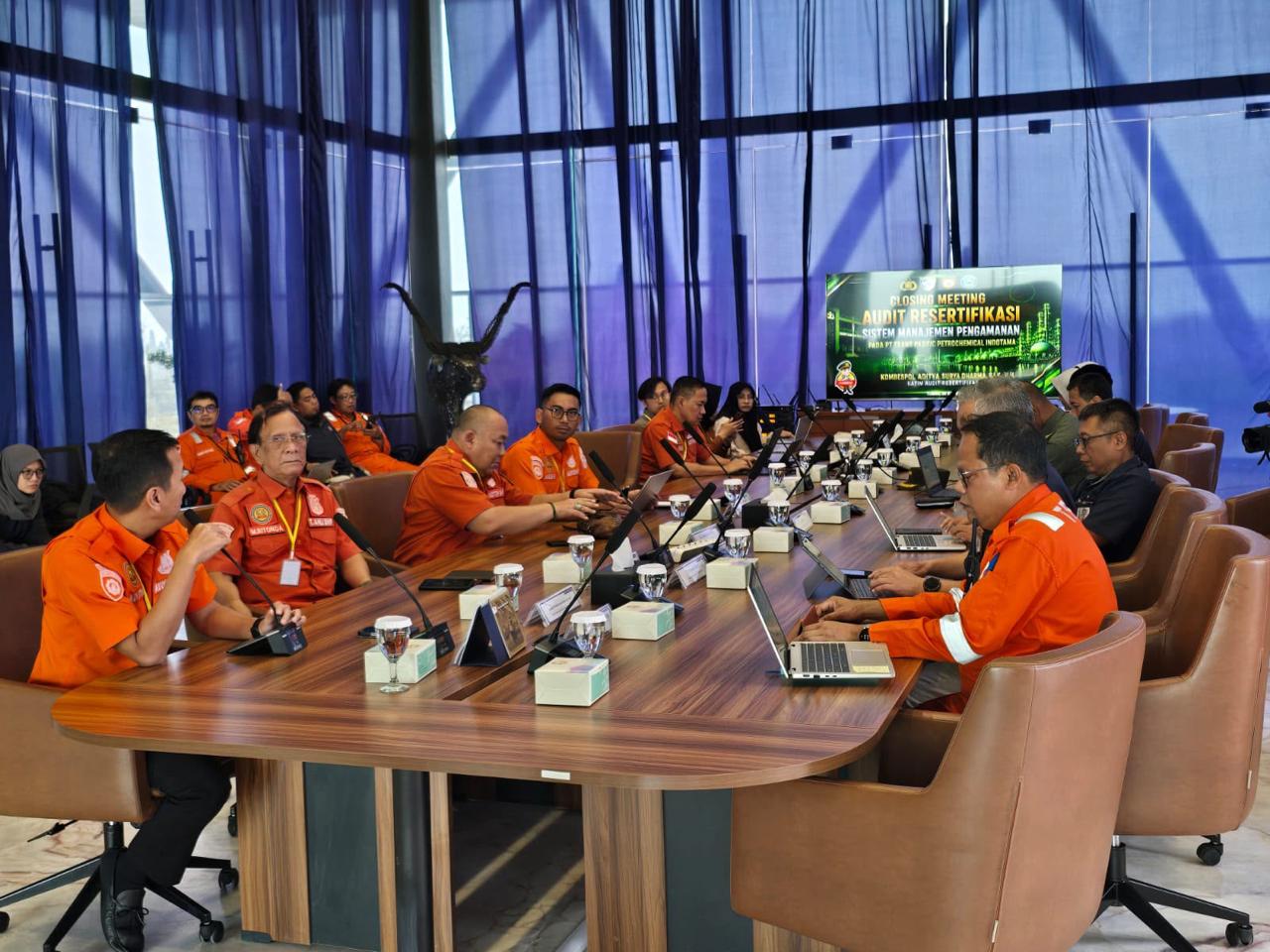 Rampungkan Audit Hari Ketiga, Tim Audit Baharkam Polri Sematkan Predikat GOLD untuk SMP PT TPPI   