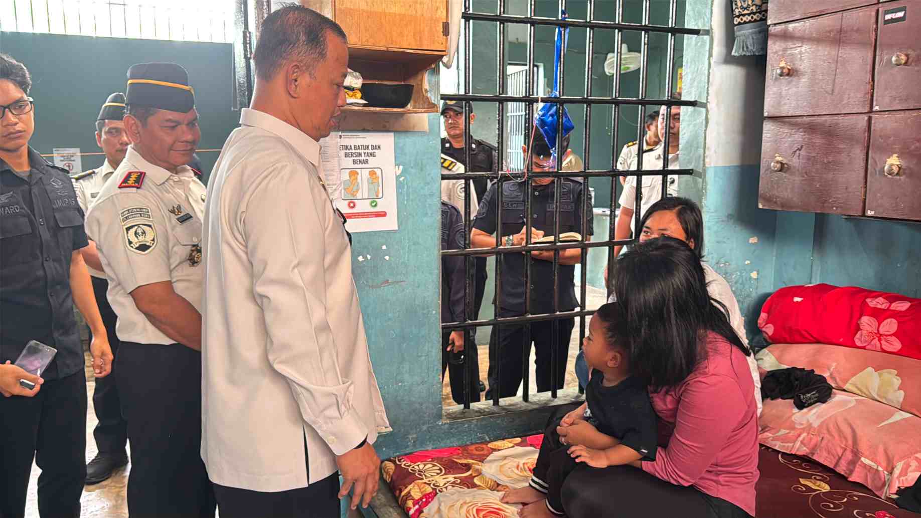 KAKANWIL DITJENPAS SUMATERA UTARA BERIKAN PENGUATAN DI LAPAS LABUHAN RUKU, TINJAU PEMENUHAN HAK WARGA BINAAN DAN RESMIKAN PROGRAM PEMBINAAN   