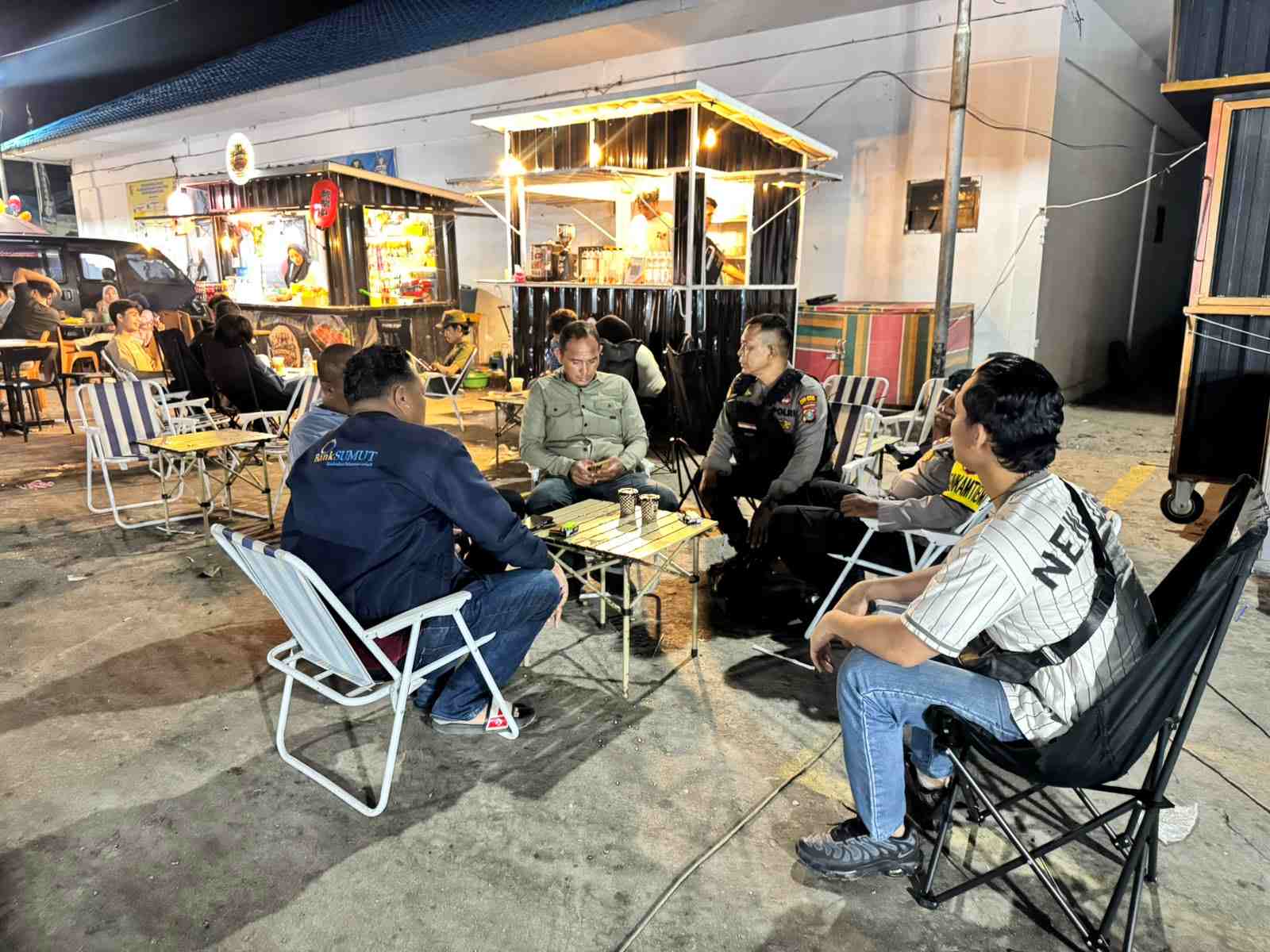 KRYD Malam Polsek Talawi Sisir 3 Titik Rawan, Cegah Tawuran–Begal–Balap Liar & Jalin Dialog Kamtibmas