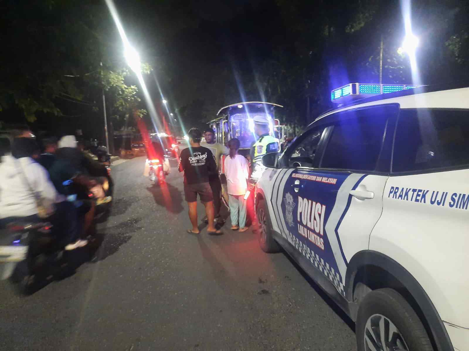 Sat Lantas Pematangsiantar Lakukan Penindakan Teguran Odong-odong di Jalan Sudirman   
