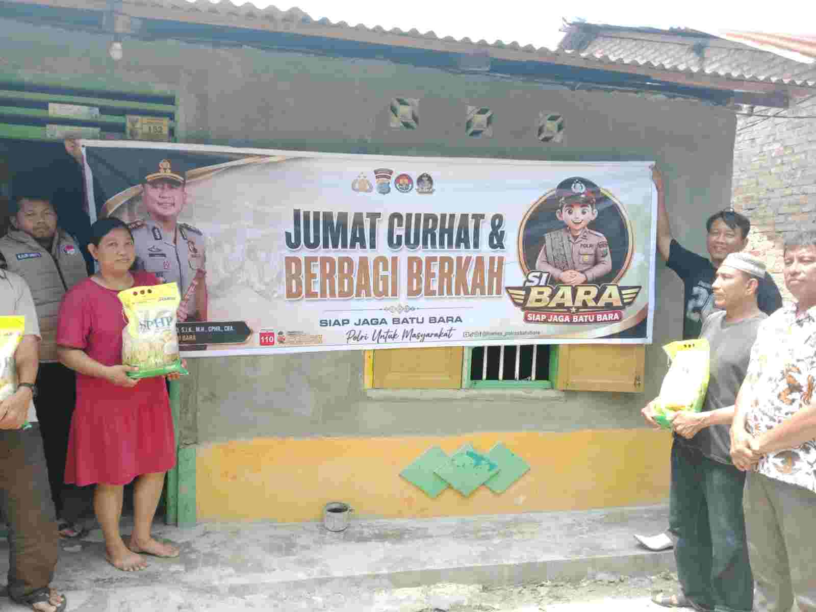 Jumat Berkah Satresnarkoba Polres Batu Bara, Sembako Diserahkan ke Lansia & Edukasi Bahaya Narkoba Disampaikan