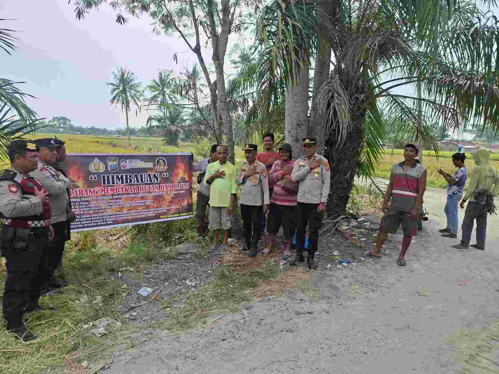 Jaga Keamanan Siang, Polsek Medang Deras Patroli Antisipasi Kejahatan Jalanan   