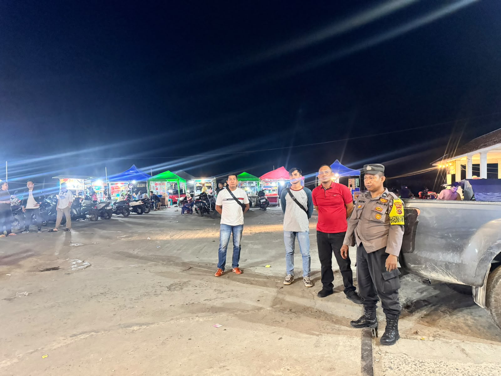Polsek Talawi Laksanakan Patroli Malam Menyeluruh, Cegah Kejahatan dan Imbau Tolak Pungutan Liar   