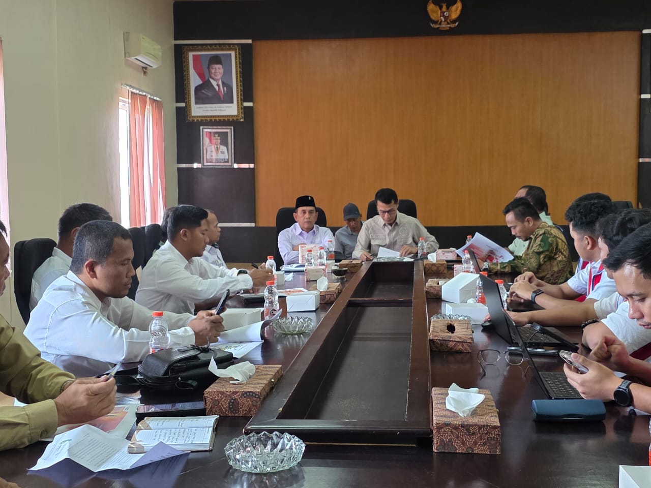 Komisi I DPRD Batu Bara Gelar RDP Terkait Keluhan Jerigen Kosong dan Antrean Truk di SPBU, Dijelaskan Telah Miliki Izin Dinas Pertanian
