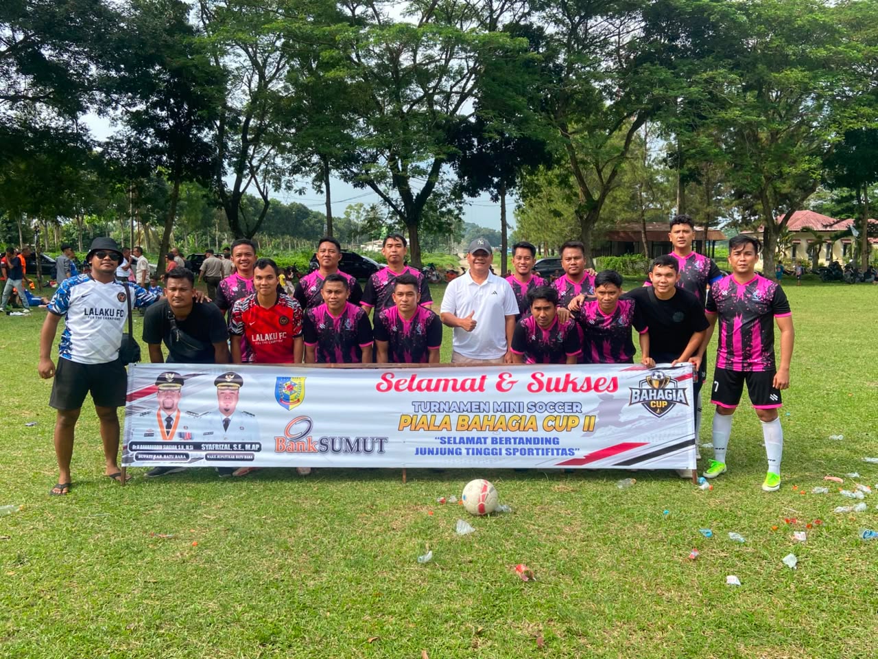 LAPAS LABUHAN RUKU TAMPIL GEMILANG DI TURNAMEN MINI SOCCER PIALA BAHAGIA CUP II, TAKLUKKAN SATPOL PP   
