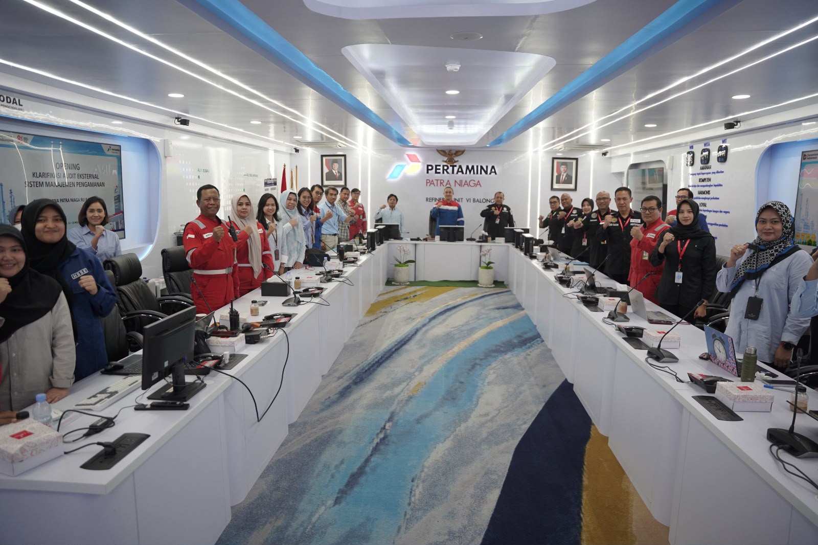 Tingkatkan Standar Keamanan, PT. Pertamina Patra Niaga RU VI Balongan Gandeng Baharkam Polri   