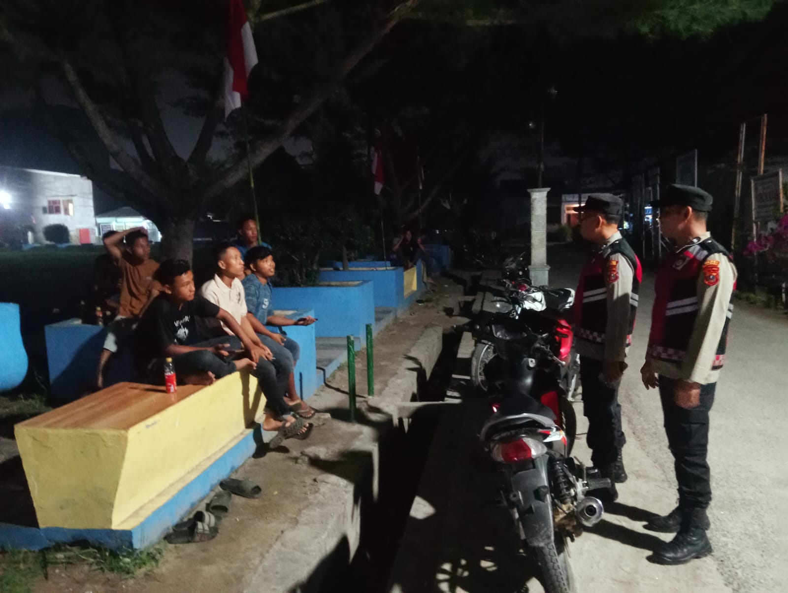 Patroli Antisipasi Gangguan Kamtibmas, Polsek Air Putih Sasar Balap Liar, Begal Dan Tawuran