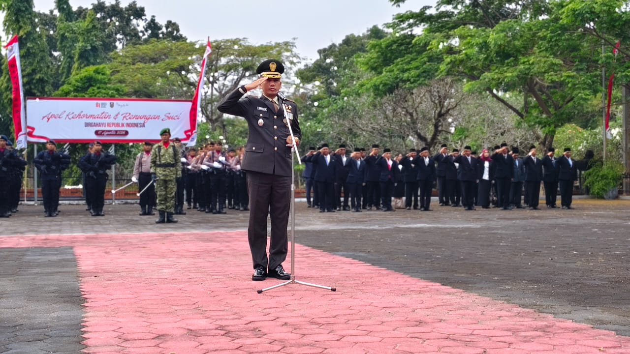 Ziarah Nasional HUT RI ke-81, Dandim Boyolali Ajak Generasi Muda Teladani Semangat Pahlawan   