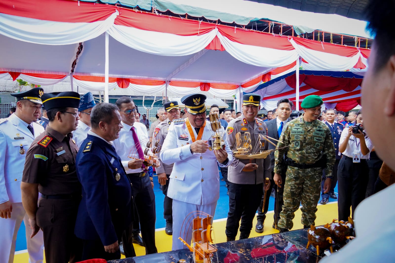 Bupati Batu Bara Serahkan Remisi di Lapas Labuhan Ruku, 24 Warga Binaan Langsung Bebas   