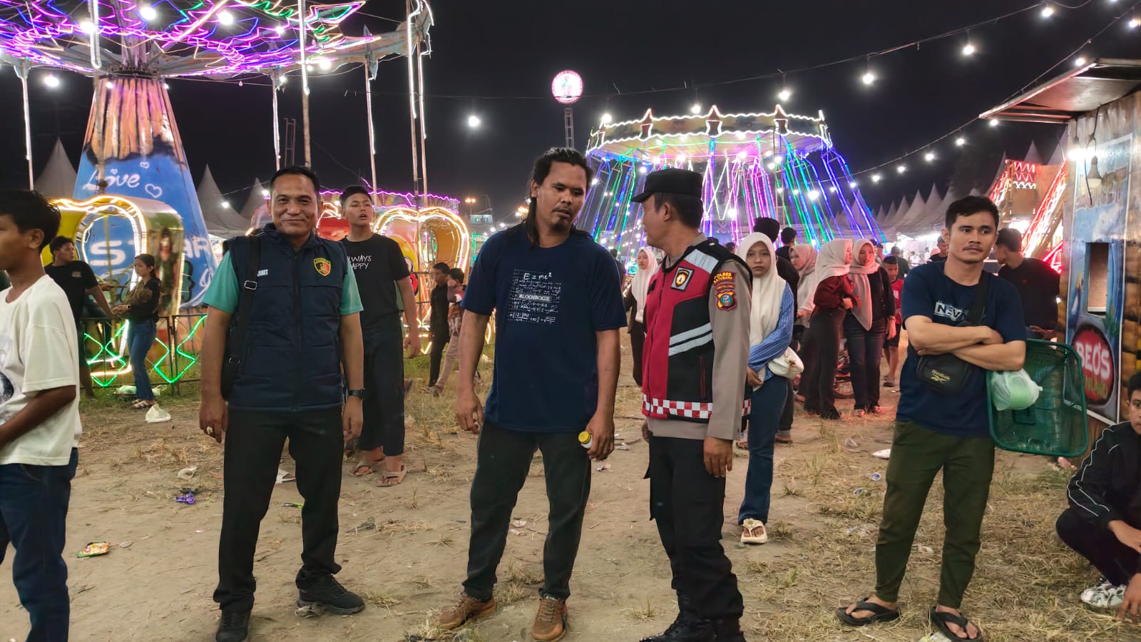 Polsek Air Putih Patroli Malam, Sasar Balap Liar, Begal Dan Tawuran