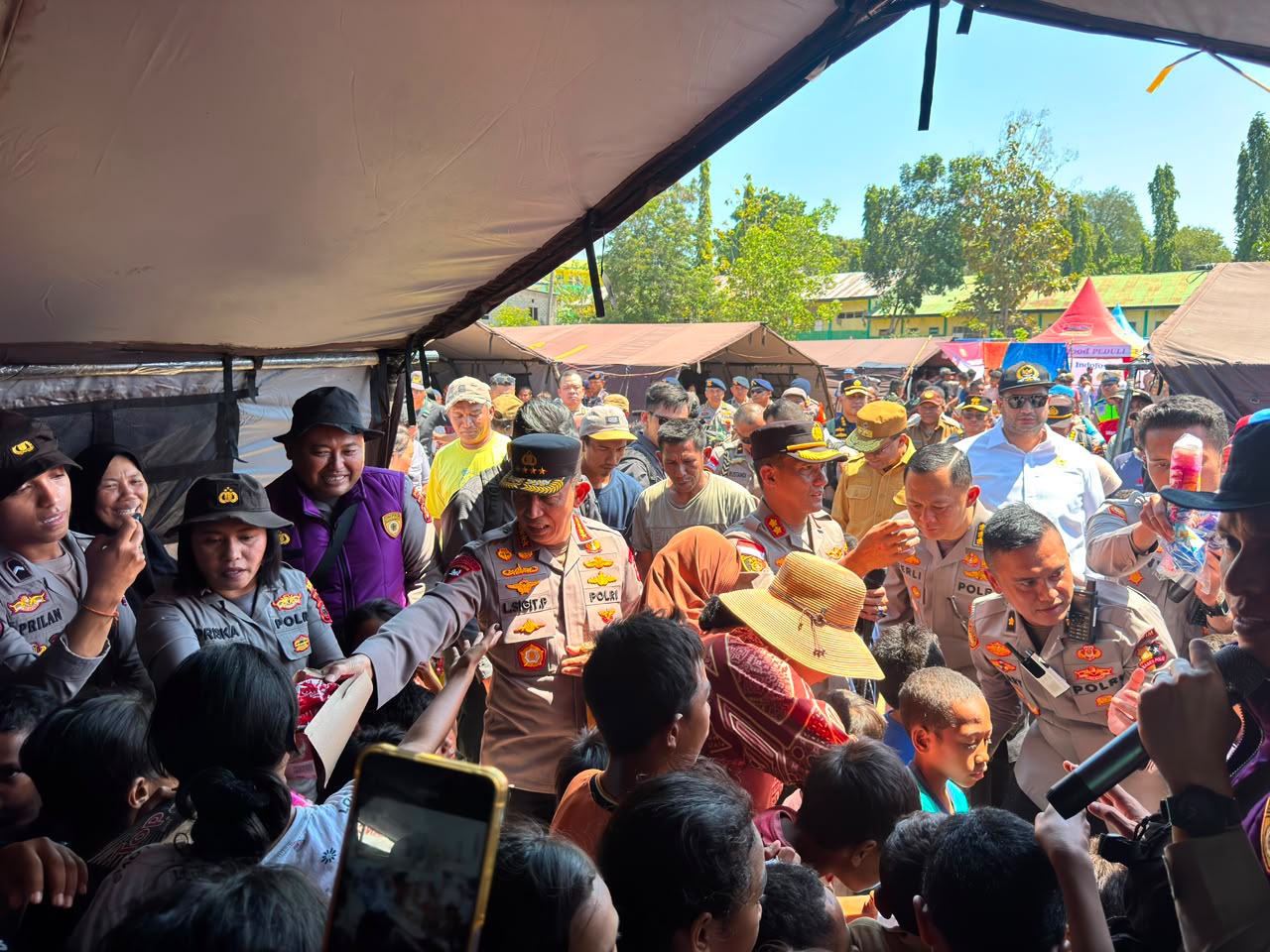 Kapolri: Polri Pastikan Keselamatan Masyarakat Jadi Prioritas Penanganan Gempa NTT