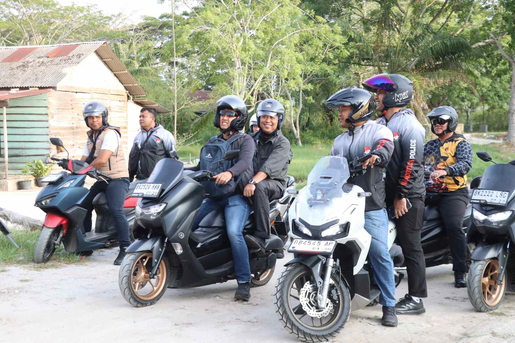 Cegah Begal dan Kejahatan Jalanan, Kapolres Batu Bara Turun Langsung Pimpin Patroli KRYD   