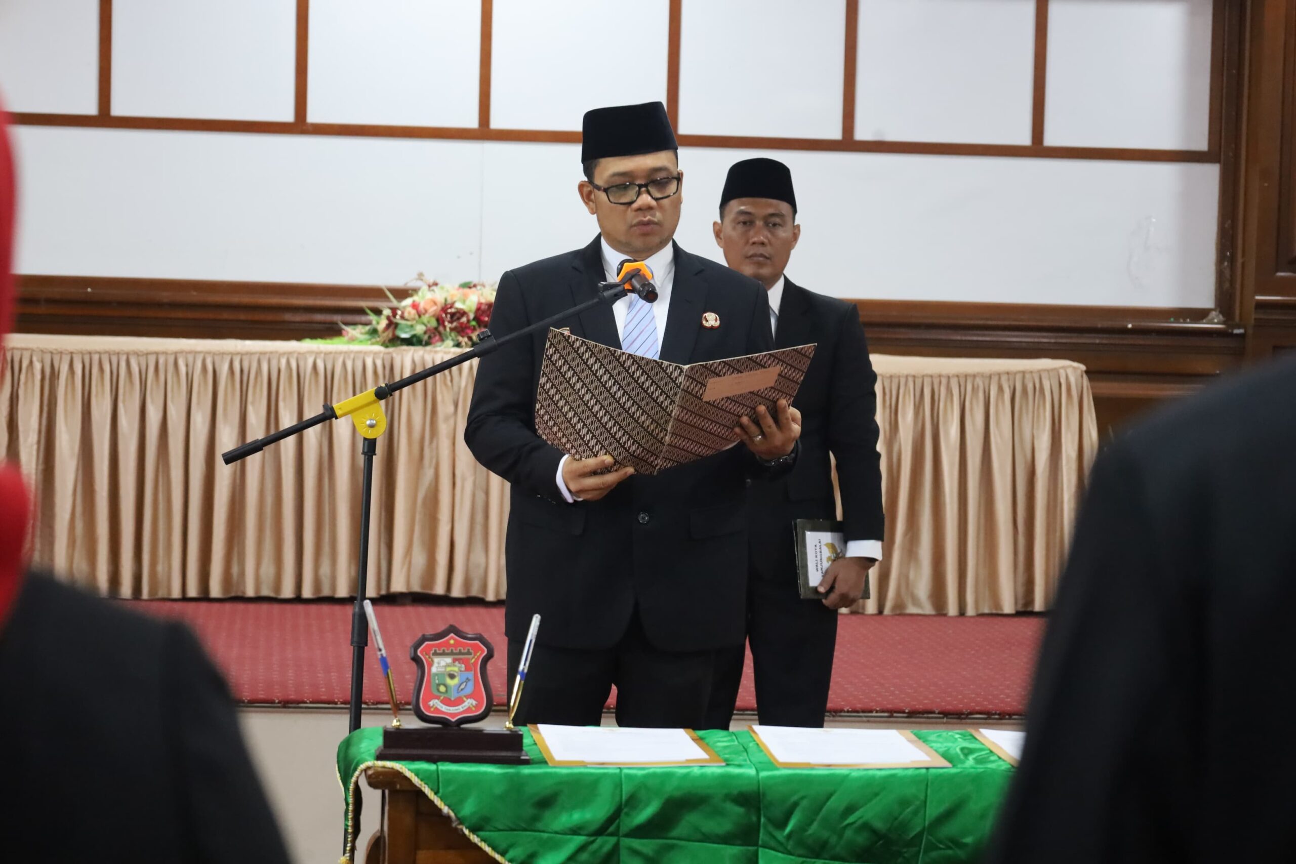 Wakil Wali Kota Muhammad Fadly Abdina Lantik dan Kukuhkan 26 Pejabat Pimpinan Tinggi Pratama, Administrator, Pengawas dan Pejabat Fungsional di Lingkungan Pemko Tanjungbalai    
