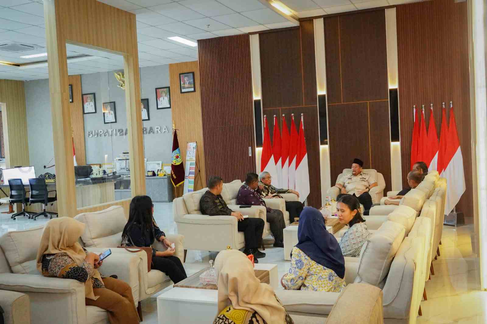 Bupati Batu Bara Sambut Visitasi Komisi Informasi Provinsi Sumatera Utara      