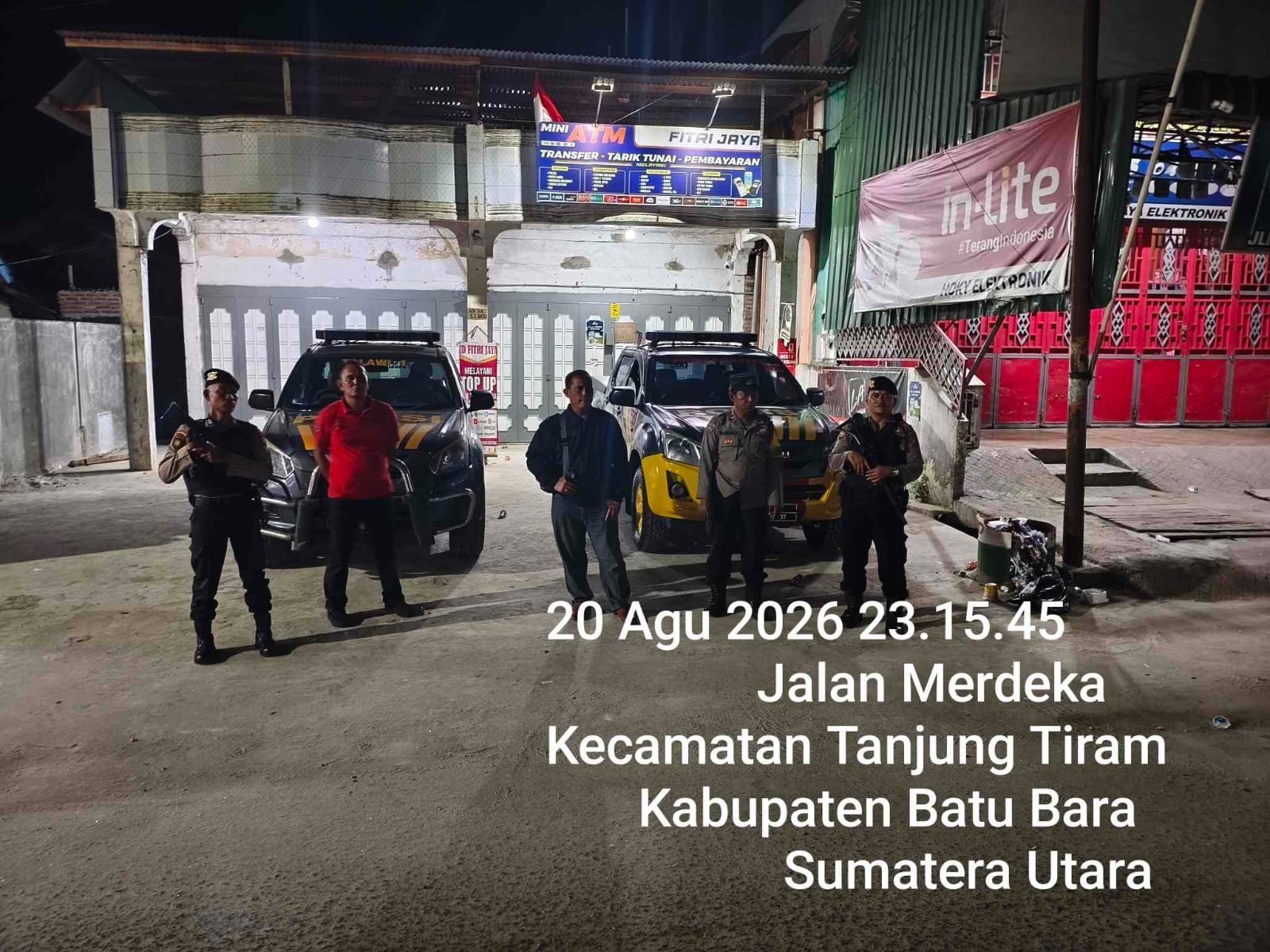 Sat Samapta & Polsek Talawi Gelar Patroli KRYD Gabungan, Antisipasi 3C, Begal dan Balap Liar   