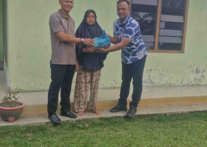 Sat Intelkam Polres Batu Bara Gelar Jumat Curhat & Berbagi Berkah di Desa Pulau Sejuk