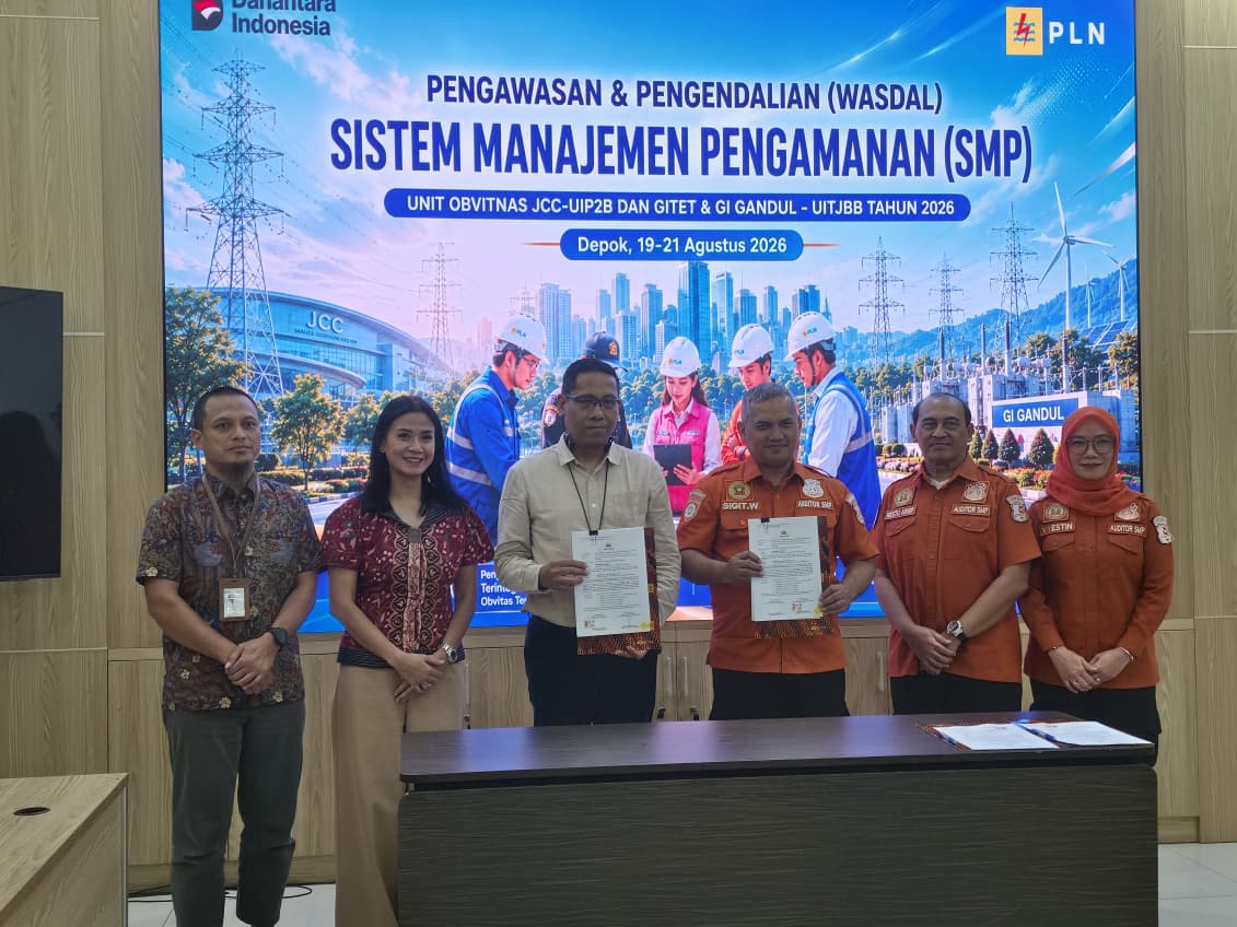 Sukses Digelar, Wasdal I Implementasi Sistem Manajemen Pengamanan PLN UIP2B Jamali dan UIT JBB Resmi Ditutup   