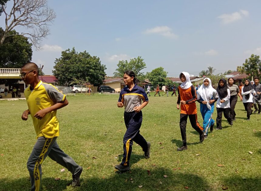 Sat Lantas Pematangsiantar Gelar Pelatihan Patroli Keamanan Sekolah, 158 Siswa Dibekali Pengetahuan Lalu Lintas   