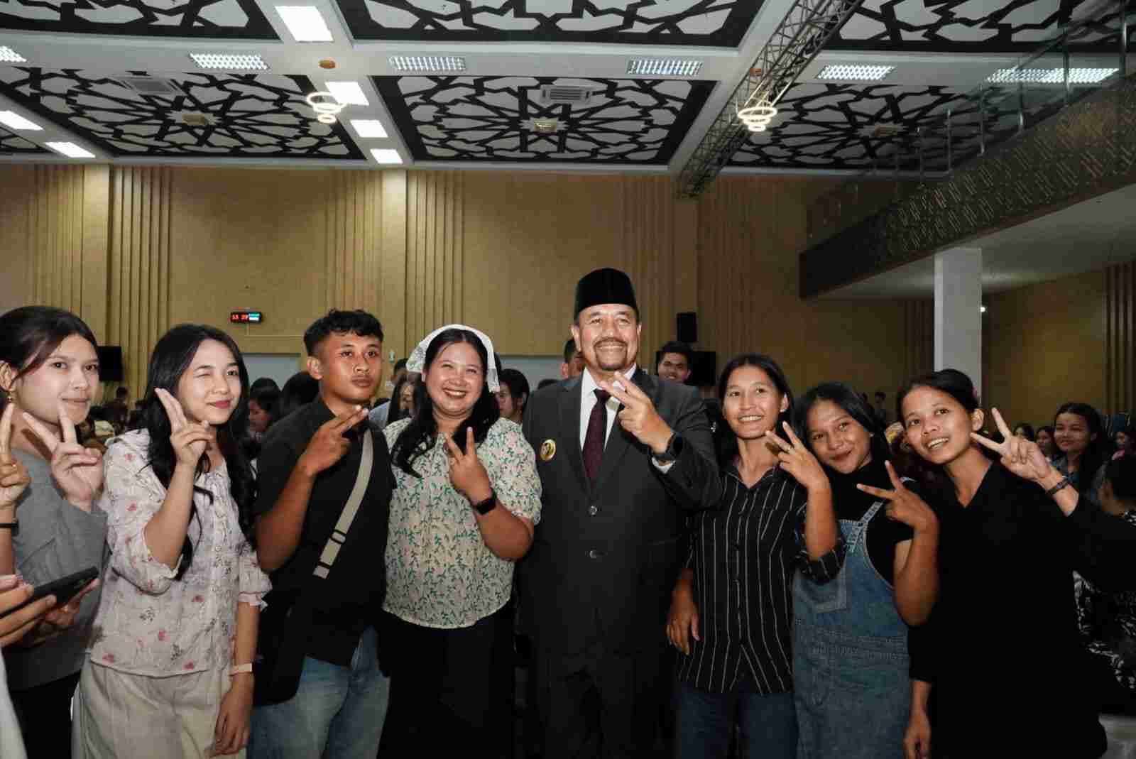 Bupati Batu Bara Dorong Pemuda Kristen Siapkan Diri Menyongsong Indonesia Emas 2045