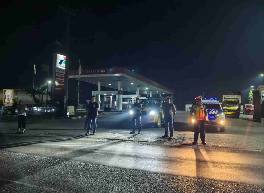 Titik Rawan Jalinsum Diamankan, Patroli Blue Light Polres Batu Bara Berjalan Aman dan Lancar   
