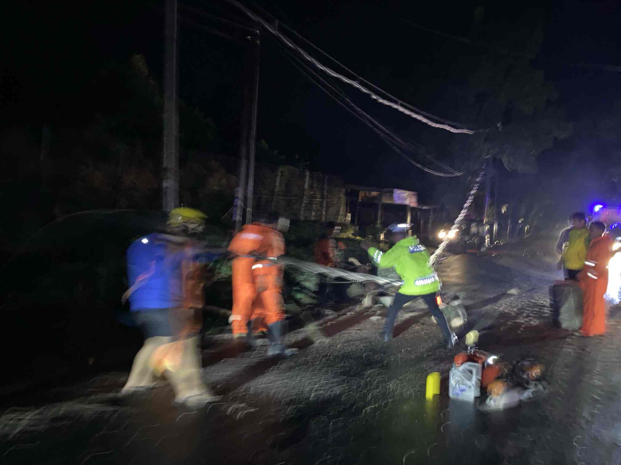 Evakuasi Pohon Tumbang di Jalan Medan, Sat Lantas Pematangsiantar Atur Lalu Lintas — Arus Berjalan Aman & Lancar   