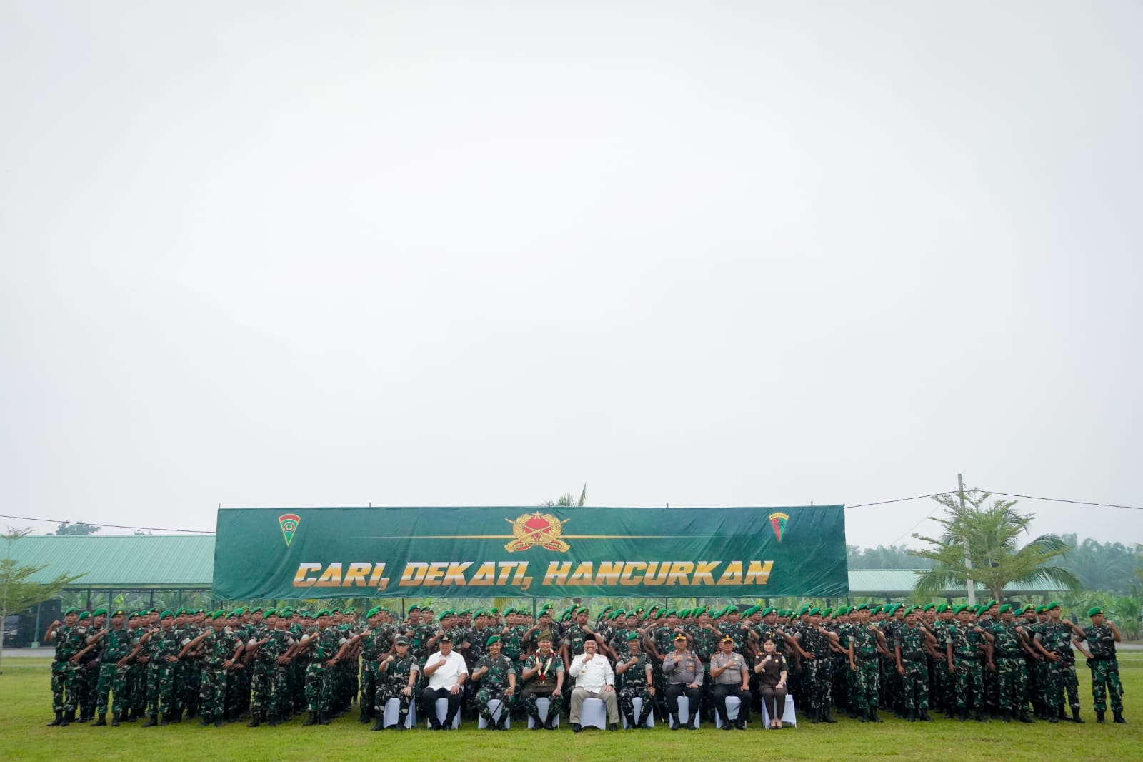 Bupati Batu Bara Sambut Kunjungan Kerja Pangdam I/Bukit Barisan ke Yonif 126/Kala Cakti   