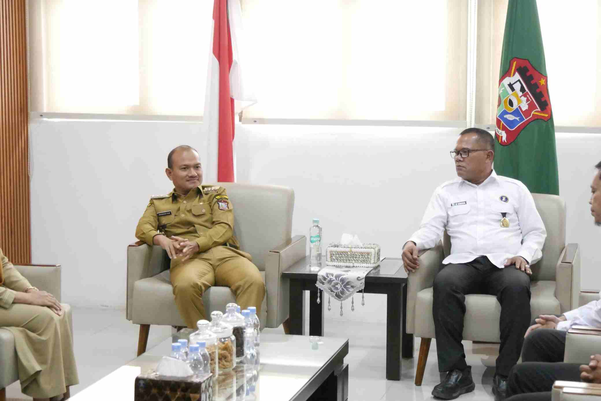 Wali Kota Mahyaruddin Salim Terima Audiensi Kepala BNN Kota Tanjungbalai, Perkuat Sinergi P4GN dan Kelurahan Bersinar   
