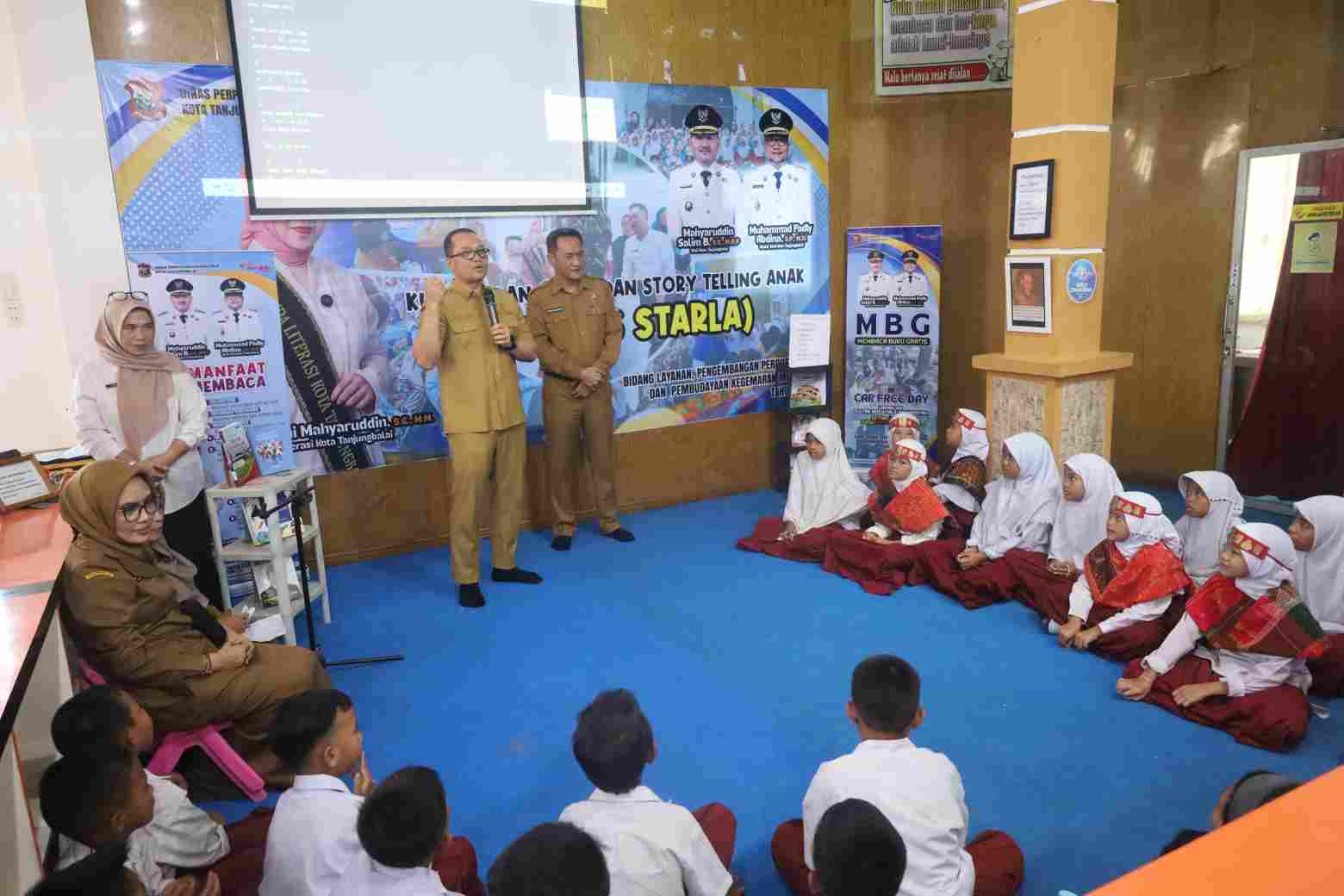 Wakil Wali Kota Tanjungbalai Dukung Penguatan Literasi dan Pembentukan Karakter Anak melalui Peranan Kunsis Starla Dinas Perpustakaan dan Arsip    