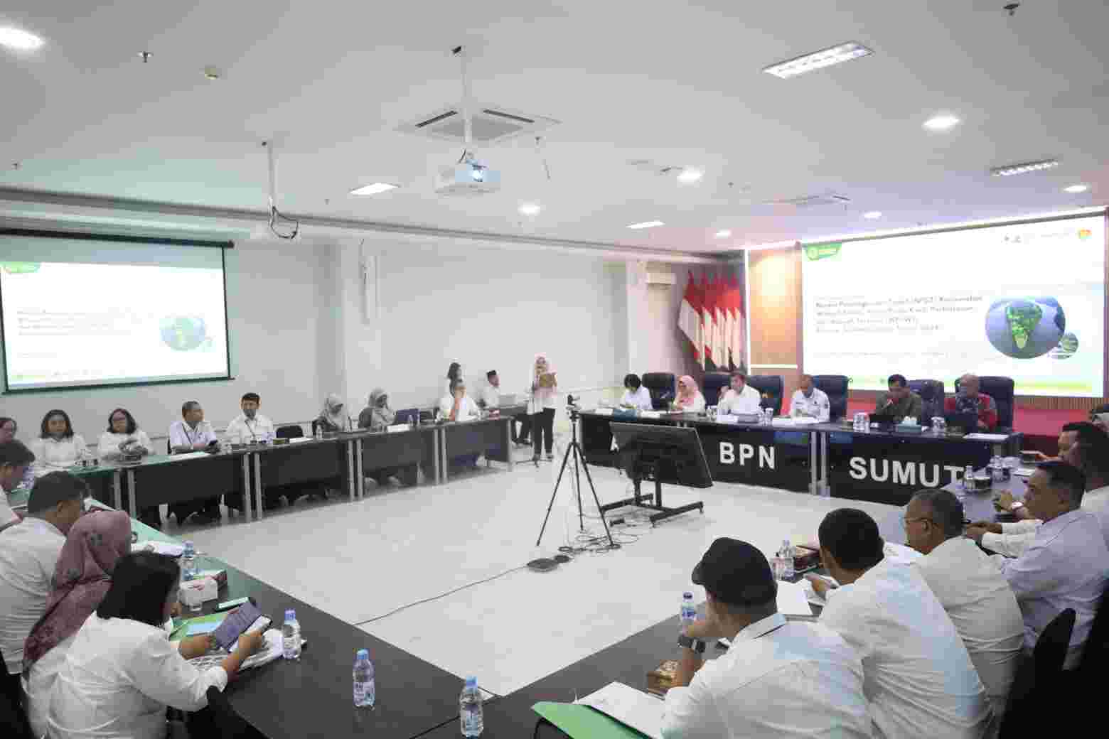 Sinergisitas dan Kolaborasi Pemko Tanjungbalai – Kanwil BPN Provsu Dalam Rapat Integrasi Data Kegiatan NPGT Kecamatan WP3WT Provinsi Sumatera Utara Tahun 2026 