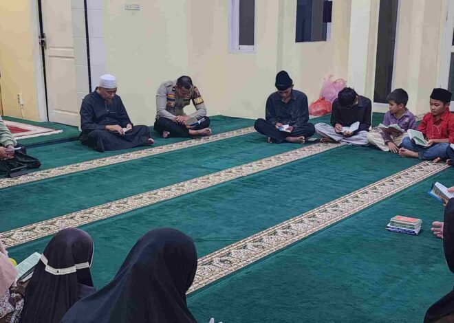 Kapolres Batu Bara Gelar Pengajian dan Santuni 20 Anak Yatim