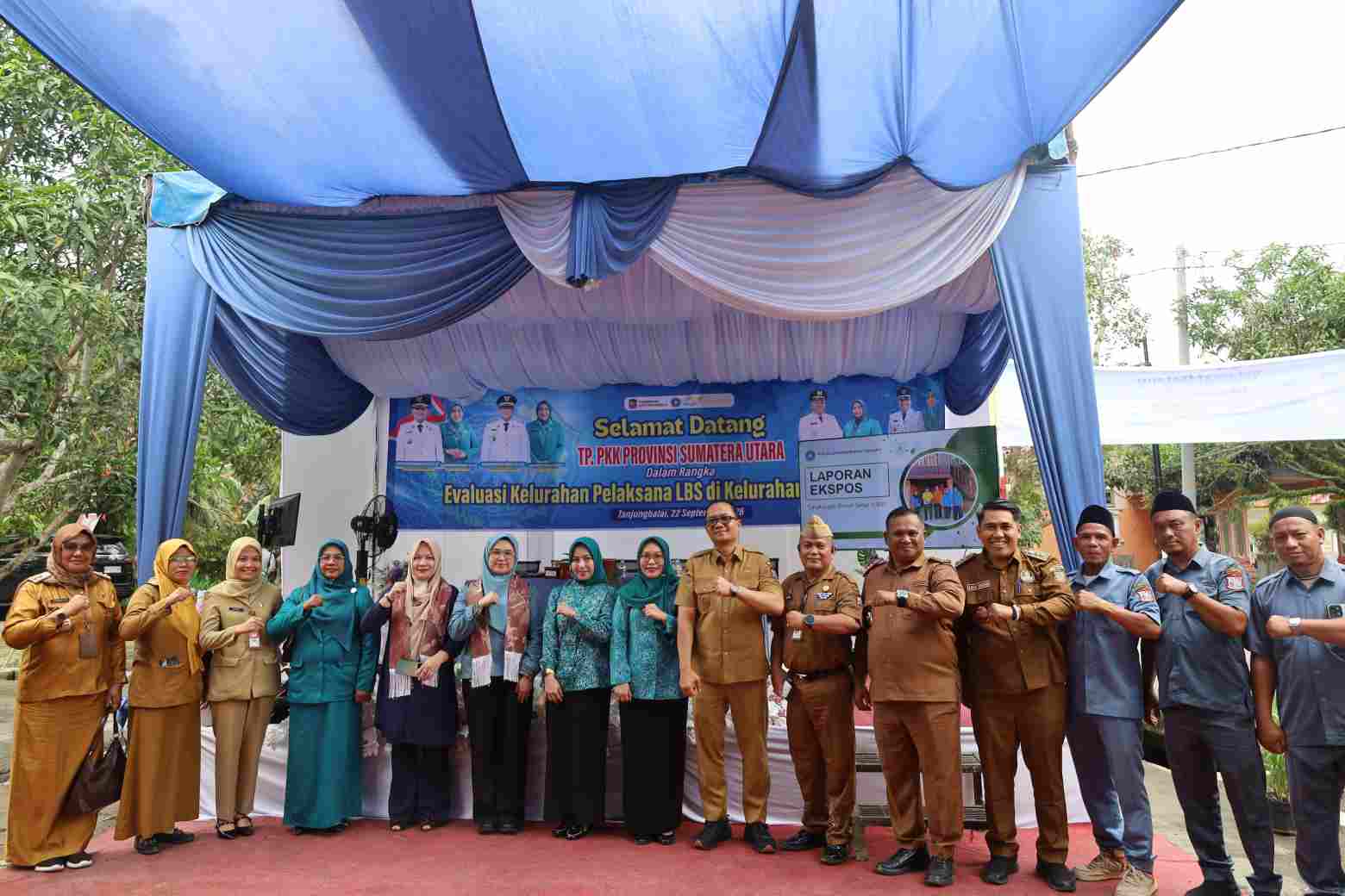 Tim TP-PKK Provsu Kunjungi Kelurahan Bunga Tanjung Dalam Rangka Evaluasi Lomba Kelurahan Tingkat Provsu 2026   