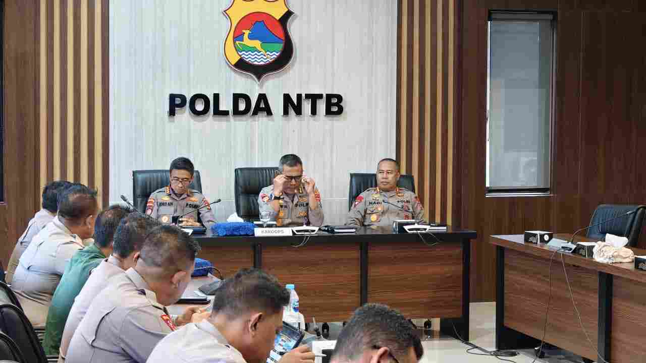 Polda NTB Gelar Rakor Cipta Kondisi Jelang MotoGP Mandalika 2026   